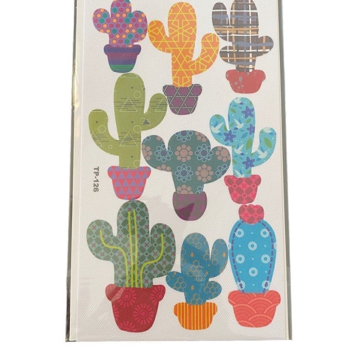 Set of 9 cactus Iron on patches NEW