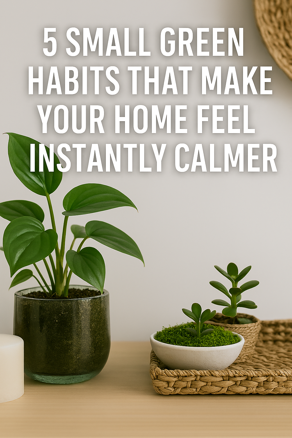 5 Small Green Habits That Make Your Home Feel Instantly Calmer