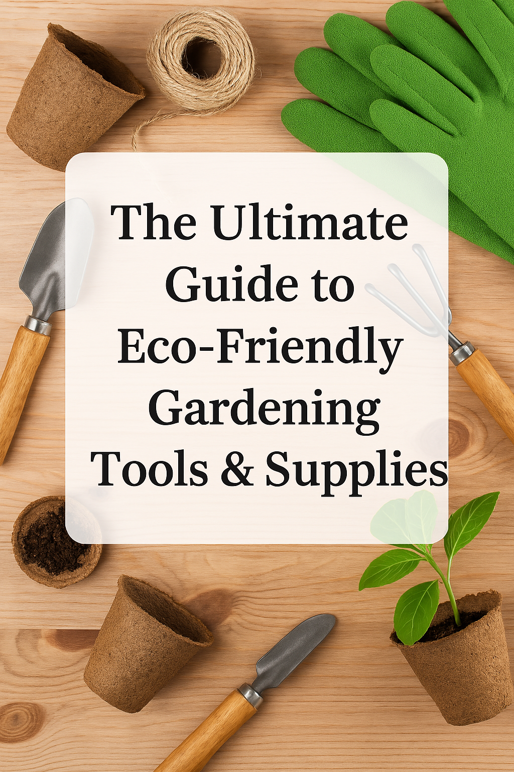 The Ultimate Guide to Eco-Friendly Gardening Tools & Supplies