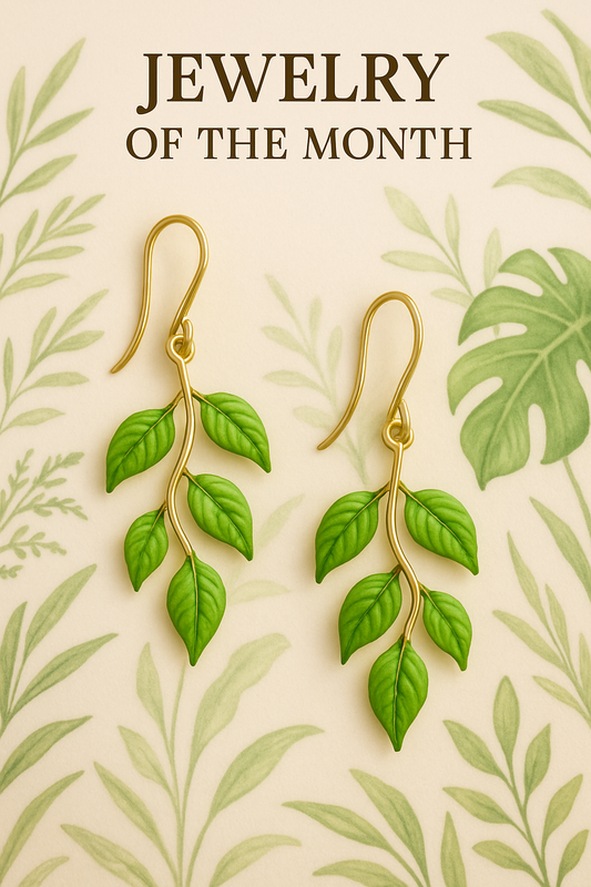 Subscription Box! Mystery Plant Themed Jewelry – June Jewelry of the Month