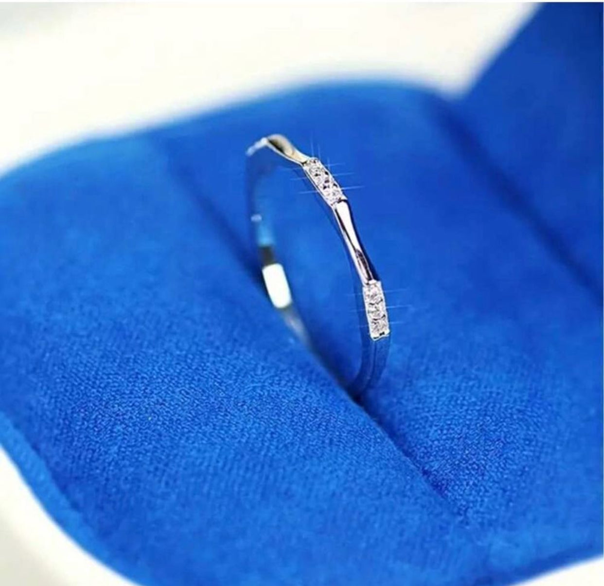 Exquisite & Fashionable Small faux Diamond Ring, For Wedding, Engagement,