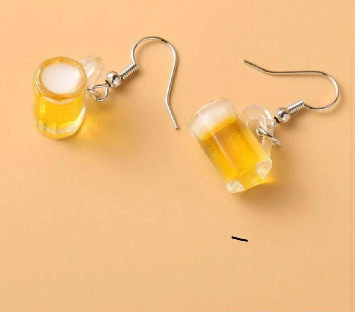Dangling Beer Earrings: Cheers to Style