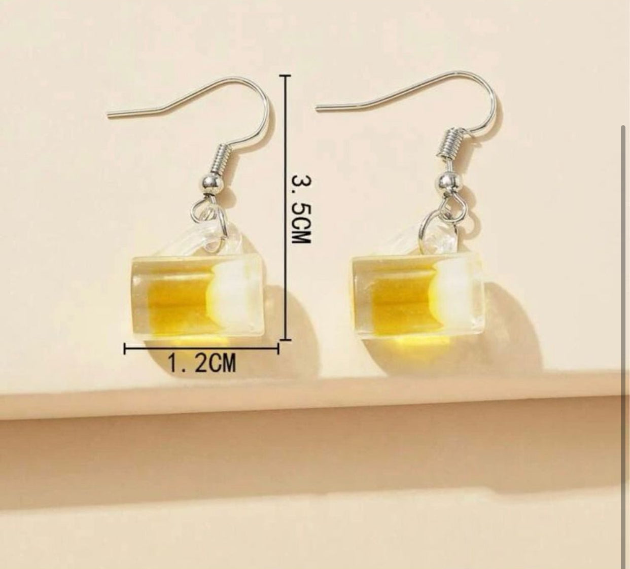 Dangling Beer Earrings: Cheers to Style