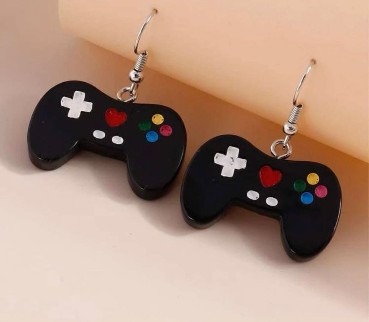 Game Remote Drop Earrings Novelty Gamming Gag Gift Halloween