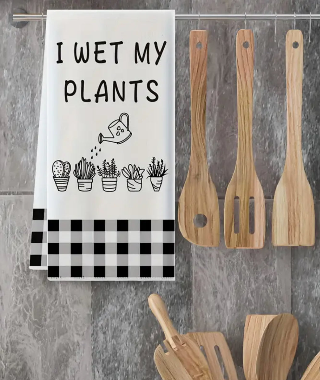Charming Succulent & Cactus Kitchen Towel - Perfect Gift for Plant Lovers, Gardeners, and Moms - Ideal for Housewarmings, Birthdays, and Christmas