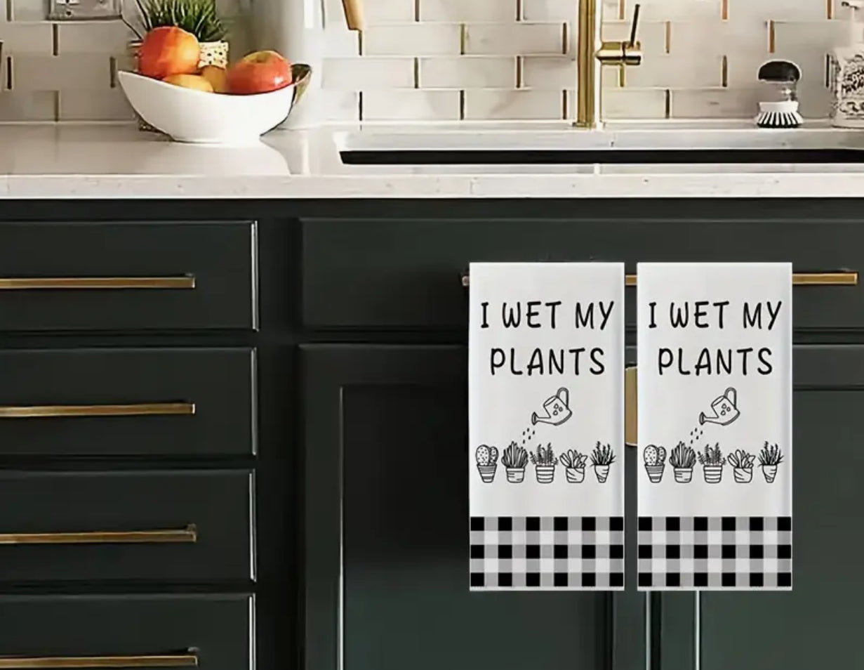 Charming Succulent & Cactus Kitchen Towel - Perfect Gift for Plant Lovers, Gardeners, and Moms - Ideal for Housewarmings, Birthdays, and Christmas