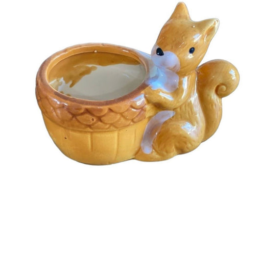 Skip the Chipmunk Animal Pot Planter | Perfect for Plant Enthusiasts - Ideal for Succulent Display, New (Plants Not Included)