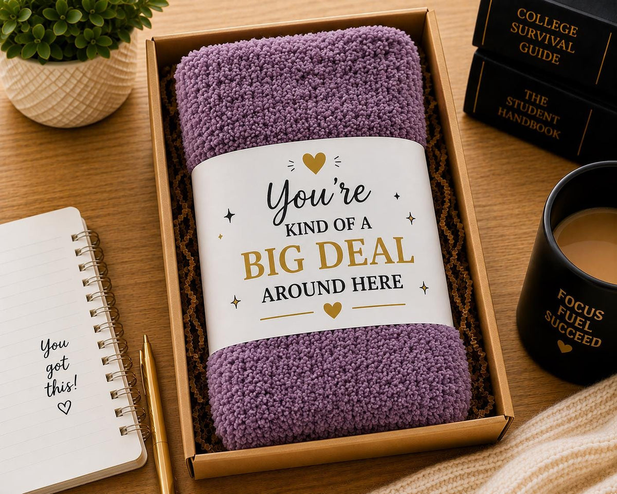 Employee Appreciation Gift, Corporate Christmas Gift, Staff Holiday Gift, Coworker Gift, Employee Christmas Gift, Fuzzy Socks Gift