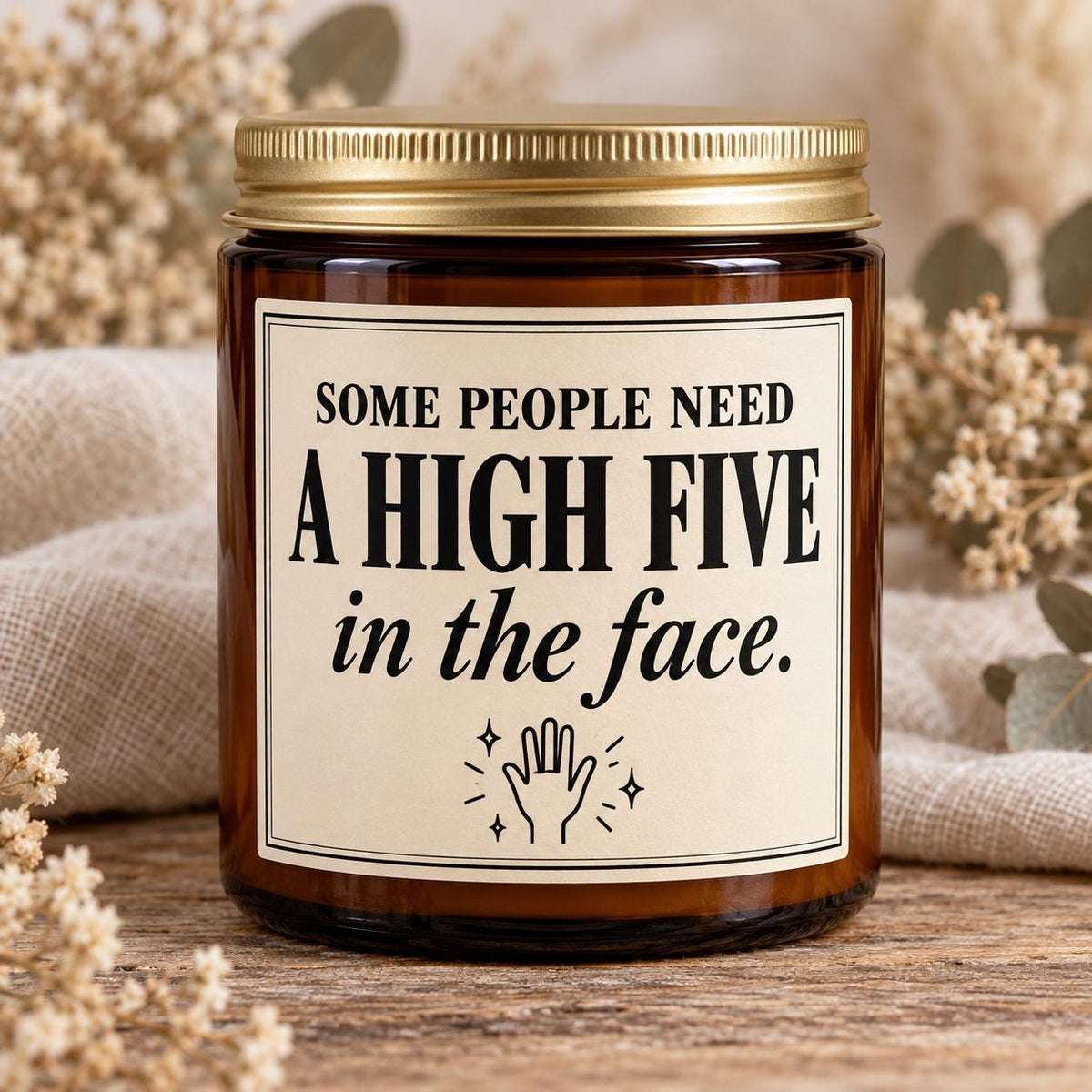 Funny Coworker Candle, Work Bestie Gift, Sarcastic Office Humor, Amber Jar Candle